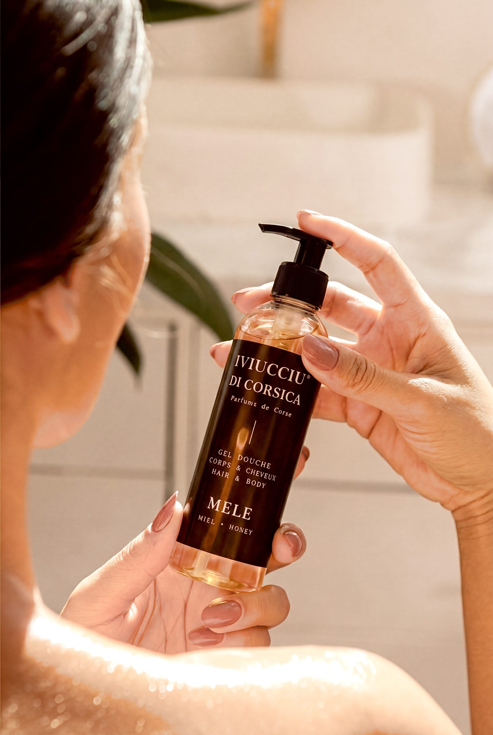 Gel douche silouhette feminine