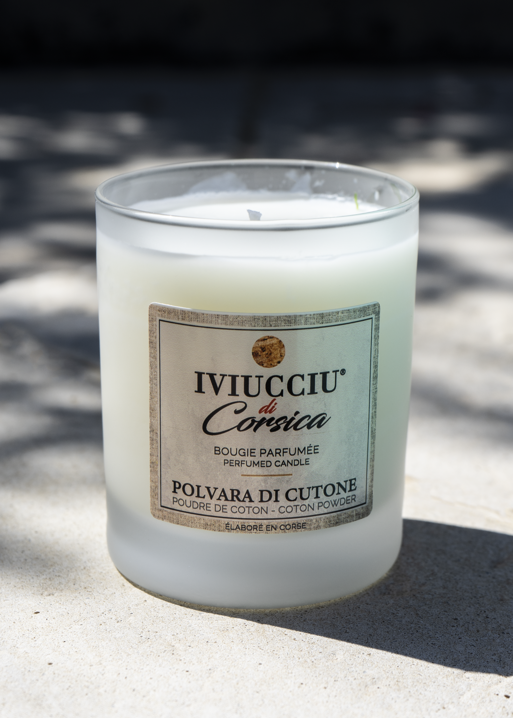 Bougie Poudre de coton - Iviucciu Di Corsica - Cire végétale de soja