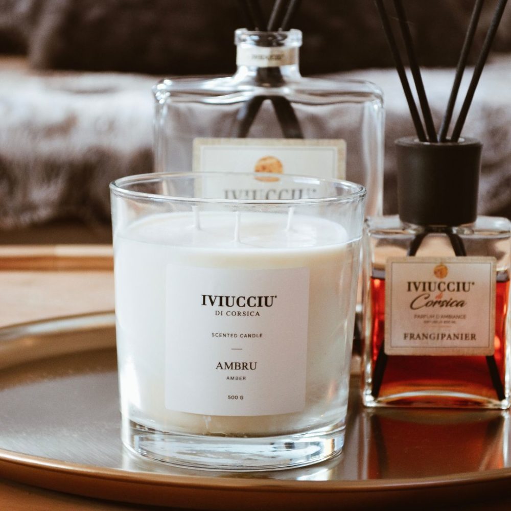 Bougie parfumée Ambre 550 g