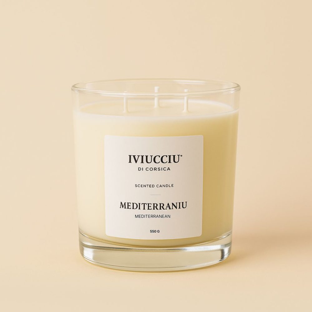 Bougie parfumée Mediterraniu (frangipane) 550 g